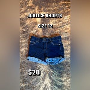 Selling Justice kid shorts